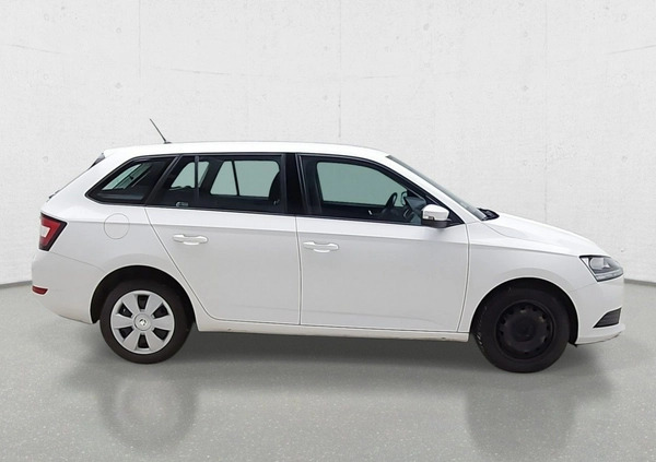 Skoda Fabia cena 21475 przebieg: 218782, rok produkcji 2019 z Konin małe 121